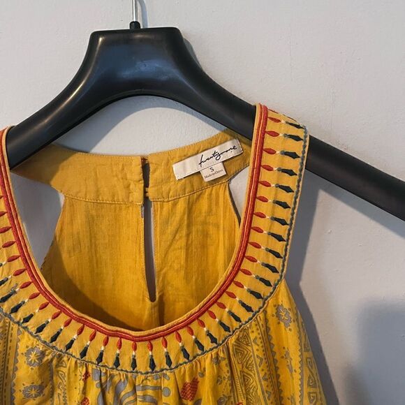 Twenty one | embroidered yellow sundress - Picture 6 of 6
